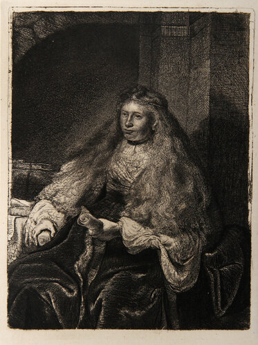 The Great Jewish Bride (B340) di Rembrandt van Rijn, Stampa in vendita su Singulart
