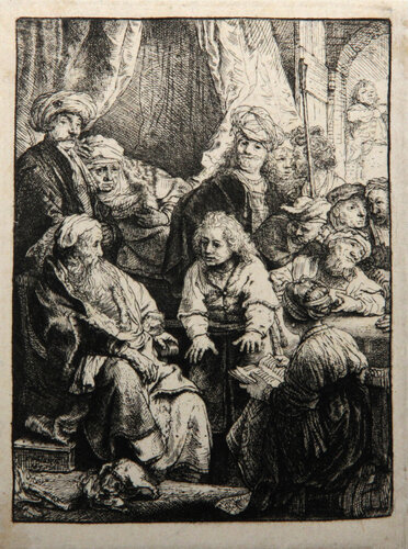 Joseph Racontant Ses Songes (B37) de Rembrandt van Rijn, Impresión a la venta en Singulart