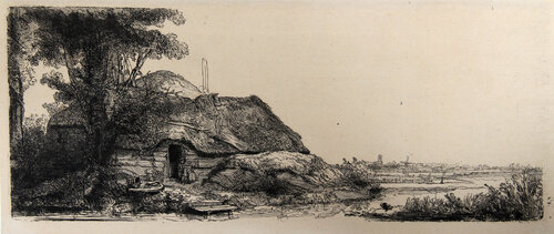 La Chaurmiere au Grand Arbre (B226) van Rembrandt van Rijn, Afdruk te koop op Singulart