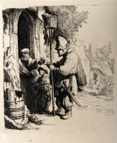 Le Marchand de Mort aux Rats (B121) de Rembrandt van Rijn, Impresión a la venta en Singulart