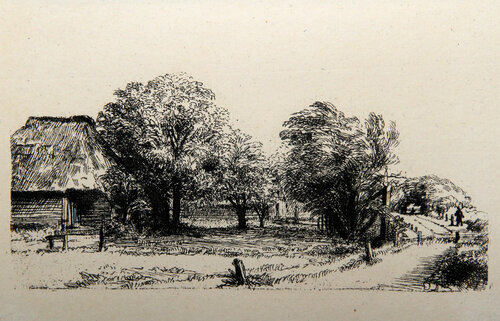 Le Verger et la Grange di Rembrandt van Rijn, Stampa in vendita su Singulart