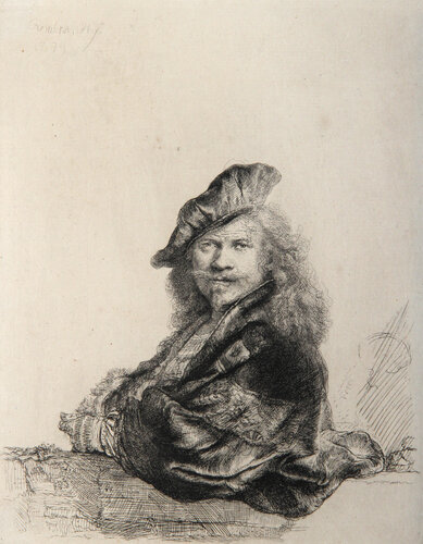 Rembrandt Appuye (B21) par Rembrandt van Rijn, Édition en vente sur Singulart