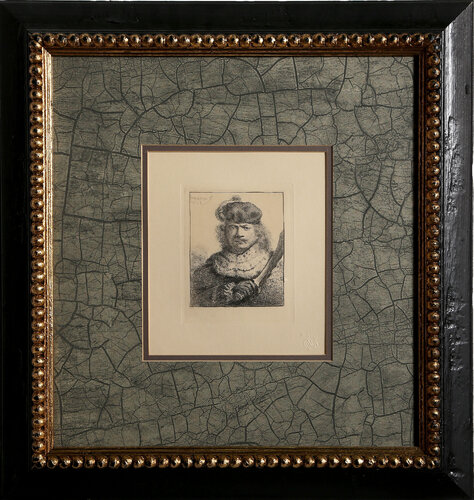 Self Portrait with Raised Sabre par Rembrandt van Rijn, Édition en vente sur Singulart