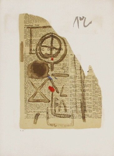 MP 127 bis Carnet de Bayonne by Bram van Velde, Print for Sale on Singulart