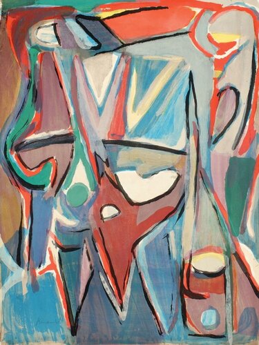 MP 371 par Bram van Velde, Édition en vente sur Singulart