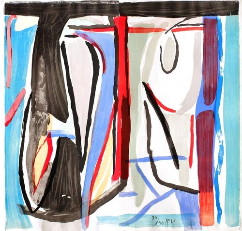 MP 215 bis (diptyque) by Bram van Velde, Print for Sale on Singulart