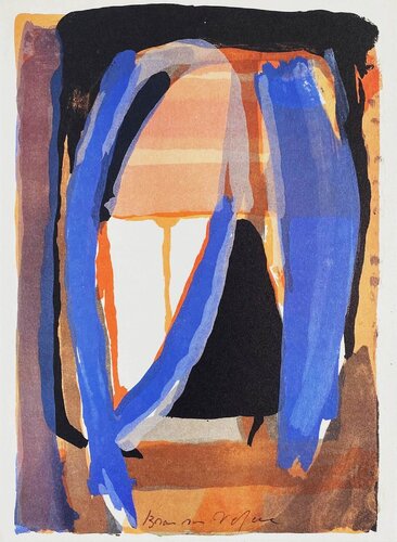 DLM207 - Le Desert van Bram van Velde, Afdruk te koop op Singulart