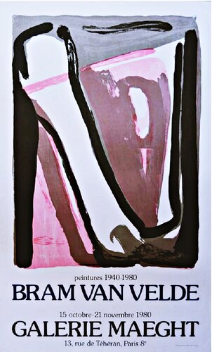 Bram Van Velde Exhibition at Galerie Maeght by Bram van Velde, Print for Sale on Singulart