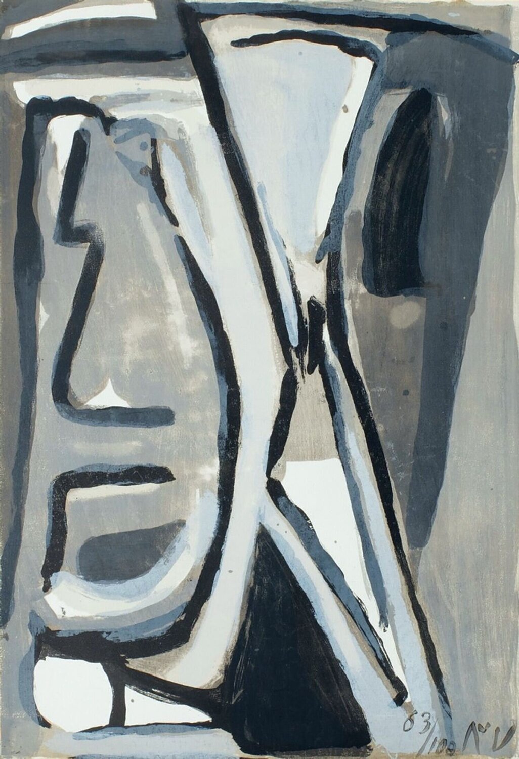MP 277 Bram van Velde Afdruk te koop