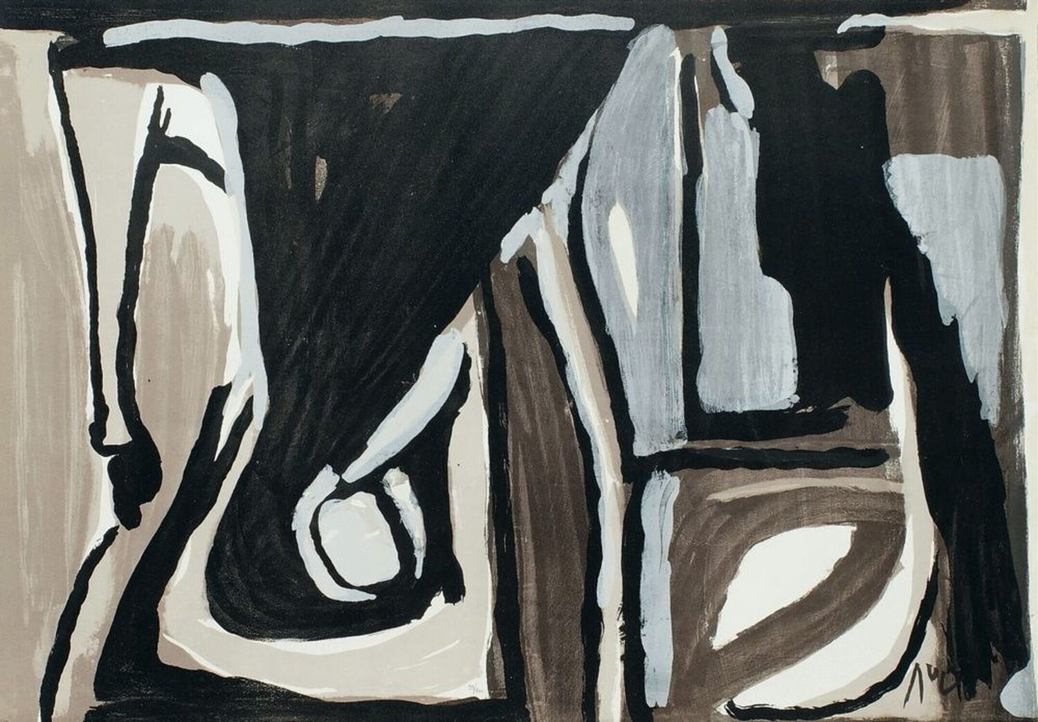 MP 404 Nocturne Bram van Velde Stampa in vendita