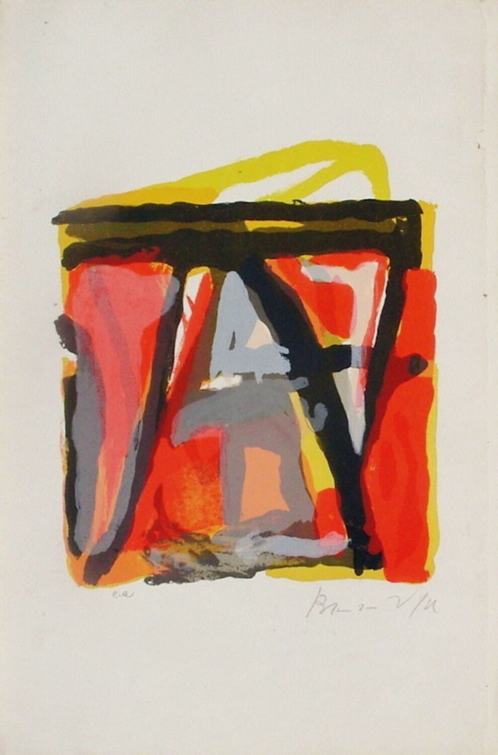 MP 176 Bram van Velde Édition à vendre