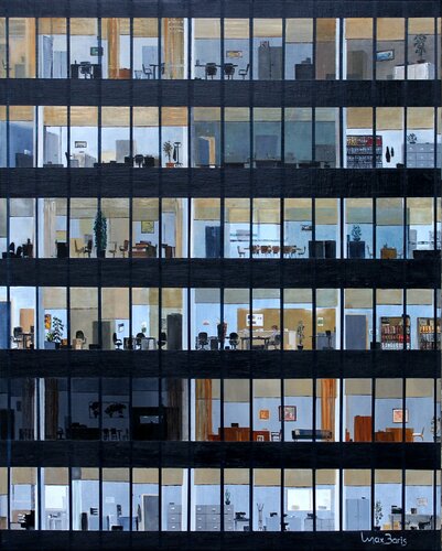 Overtime van Max Baris, Schilderij te koop op Singulart