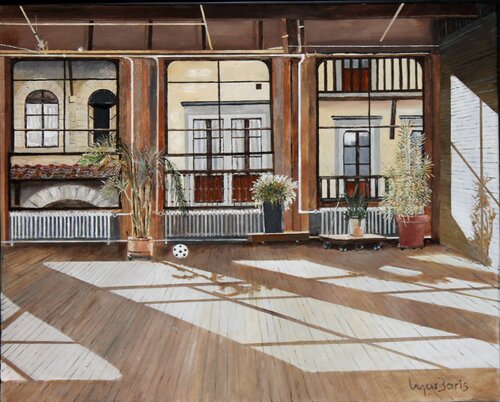 The Ballroom par Max Baris, Peinture en vente sur Singulart
