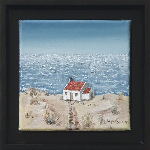 The old House and the Sea von Max Baris, Malerei kaufen auf Singulart