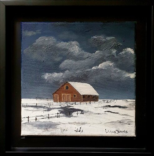 The Farm House par Max Baris, Peinture en vente sur Singulart