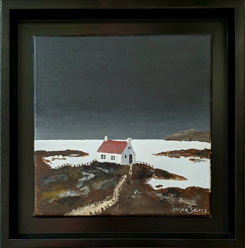 House at the Lake de Max Baris, Pintura a la venta en Singulart