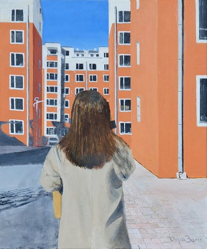 Shen calls her broker von Max Baris, Malerei kaufen auf Singulart