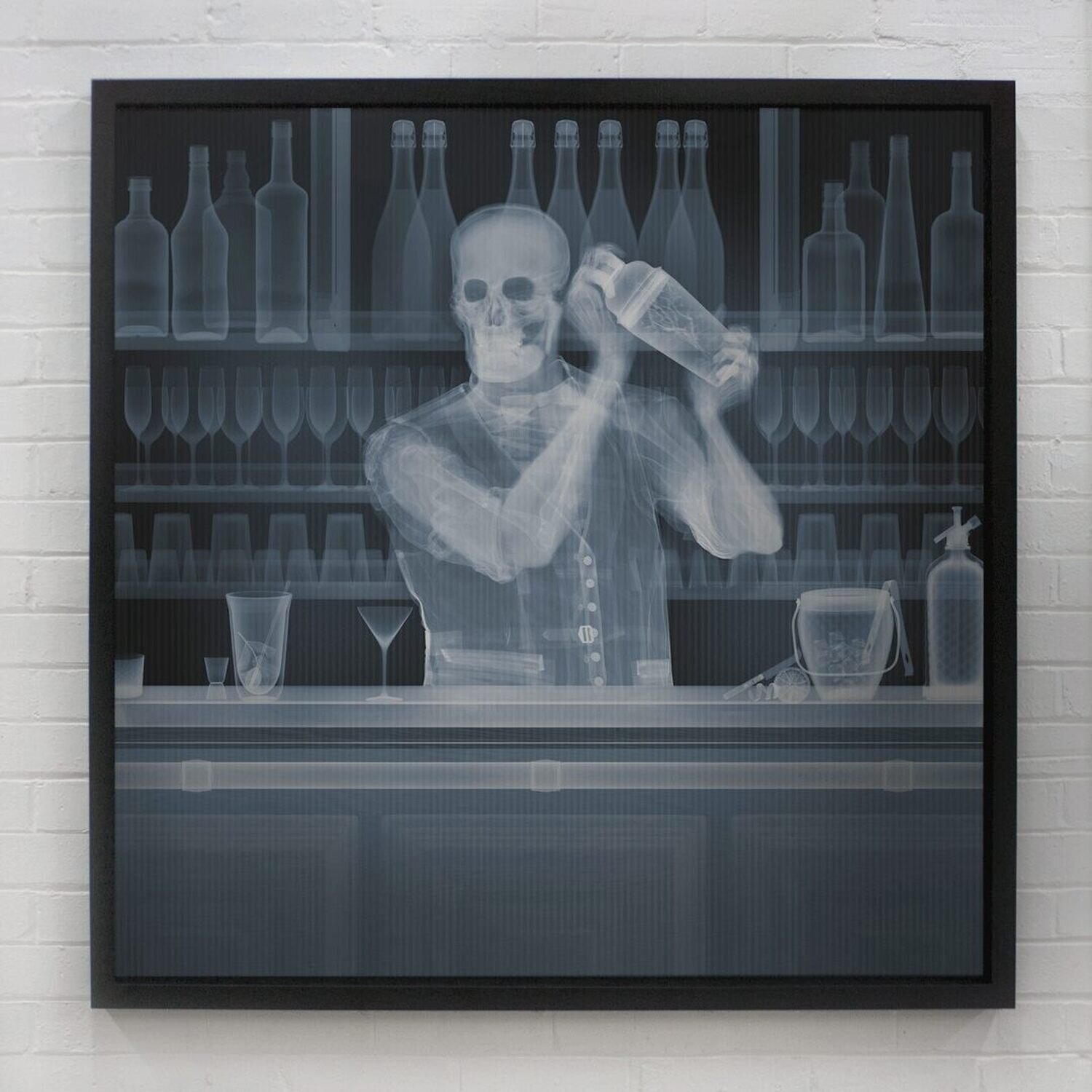 Bartender Shaker Nick Veasey