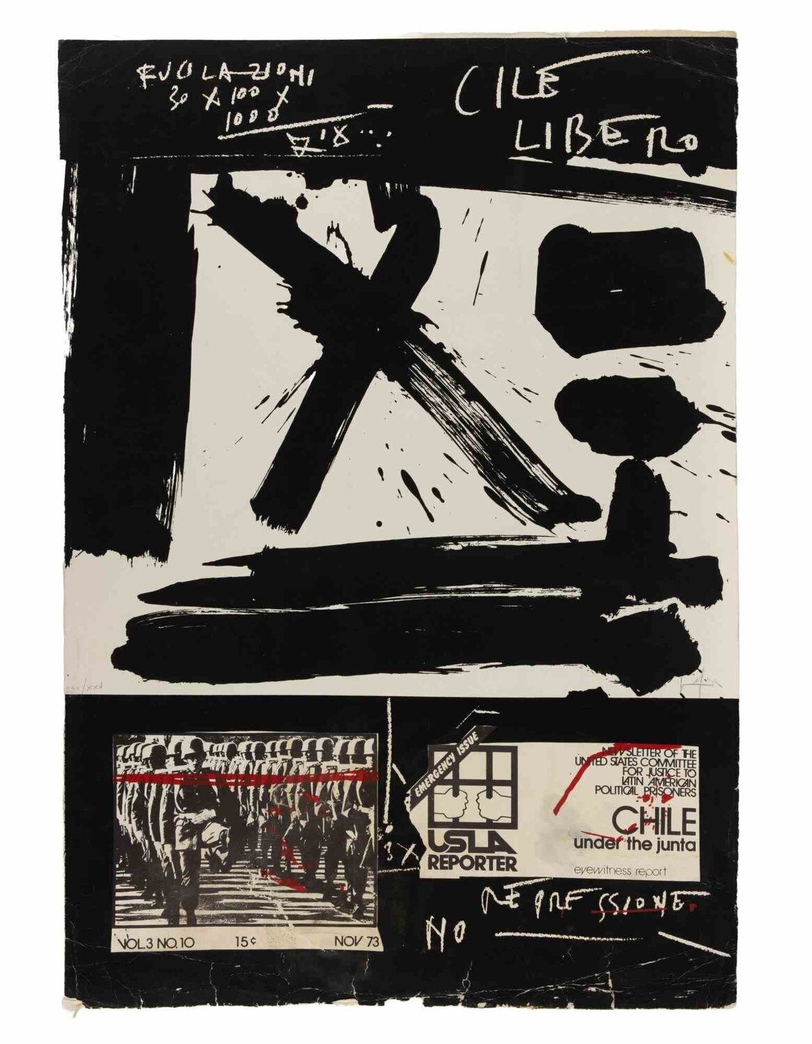 Cile Libero Emilio Vedova Print for sale