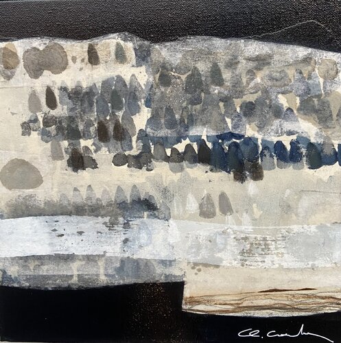 Bleu blanc von Chantal Cartier, Malerei kaufen auf Singulart