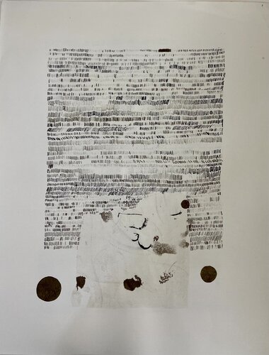 Lignes de vie X by Chantal Cartier, Work on Paper for Sale on Singulart