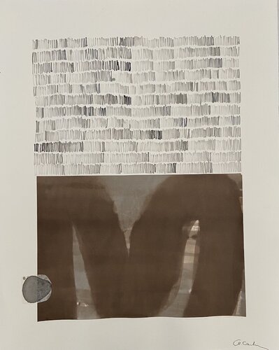 Lignes  XV de Chantal Cartier, Obra en papel a la venta en Singulart