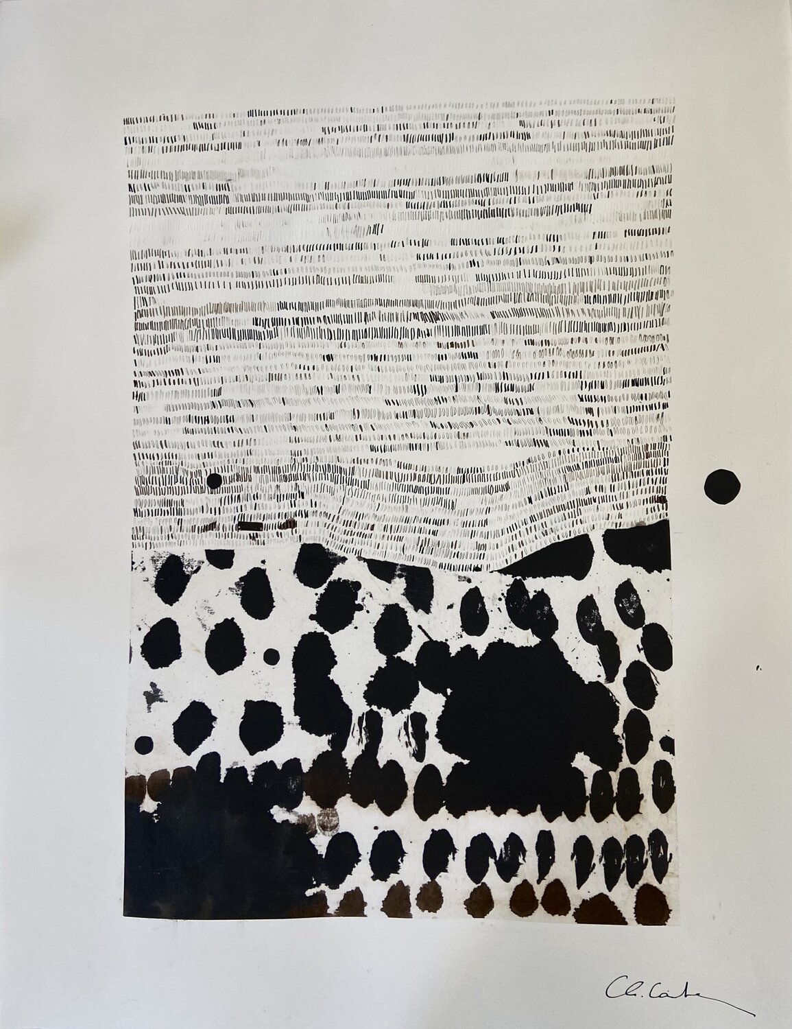 Lignes de vie X Chantal Cartier Work on Paper for sale