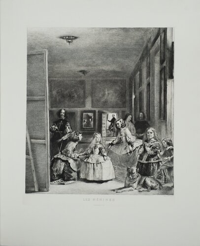 Les Menines van Diego Velázquez, Afdruk te koop op Singulart