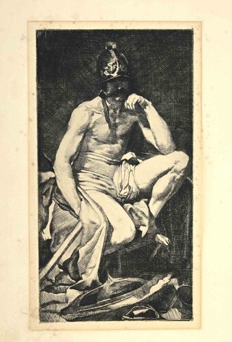 The God Mars by Diego Velázquez, Print for Sale on Singulart