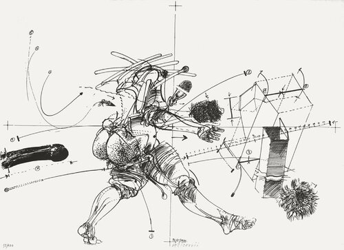 Masculin Féminin by Vladimir Velickovic, 인쇄 for Sale on Singulart