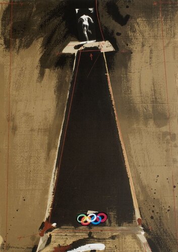 Podium (JO Barcelona) by Vladimir Velickovic, 인쇄 for Sale on Singulart