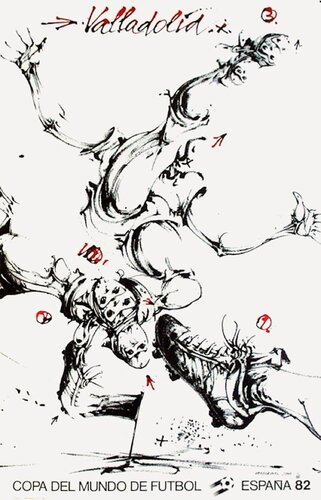 Copa del Mundo de Futbol 82 von Vladimir Velickovic, Druck kaufen auf Singulart