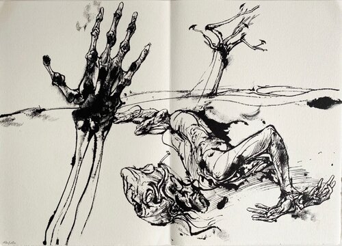 Les Noyers de l'Altenburg 9 by Vladimir Velickovic, 인쇄 for Sale on Singulart