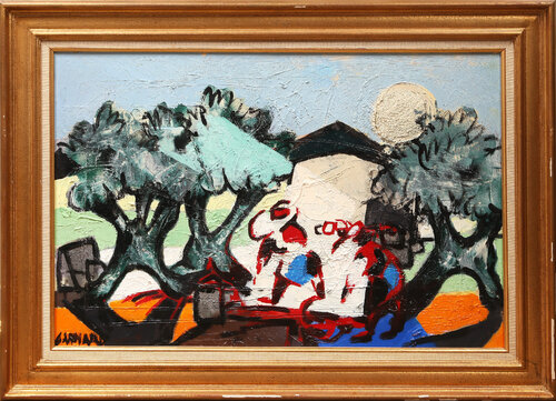 Le Soleil Blanc by Claude Venard, Painting for Sale on Singulart