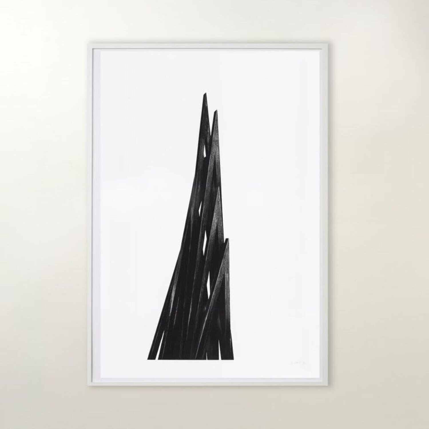 Acute Uneven Angles Bernar Venet Afdruk te koop
