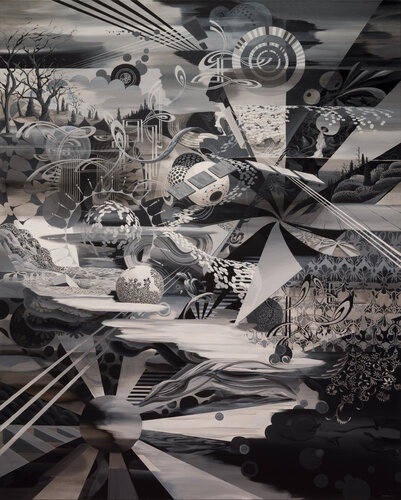 Grey Matter 2 di Oliver Vernon, Pittura in vendita su Singulart