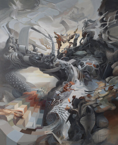 Untitled di Oliver Vernon, Pittura in vendita su Singulart