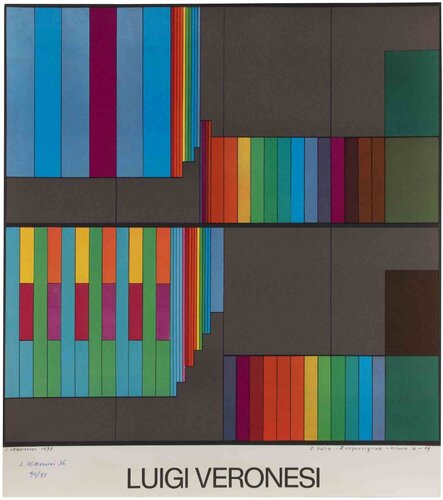 Abstract Composition de Luigi Veronesi, Impresión a la venta en Singulart