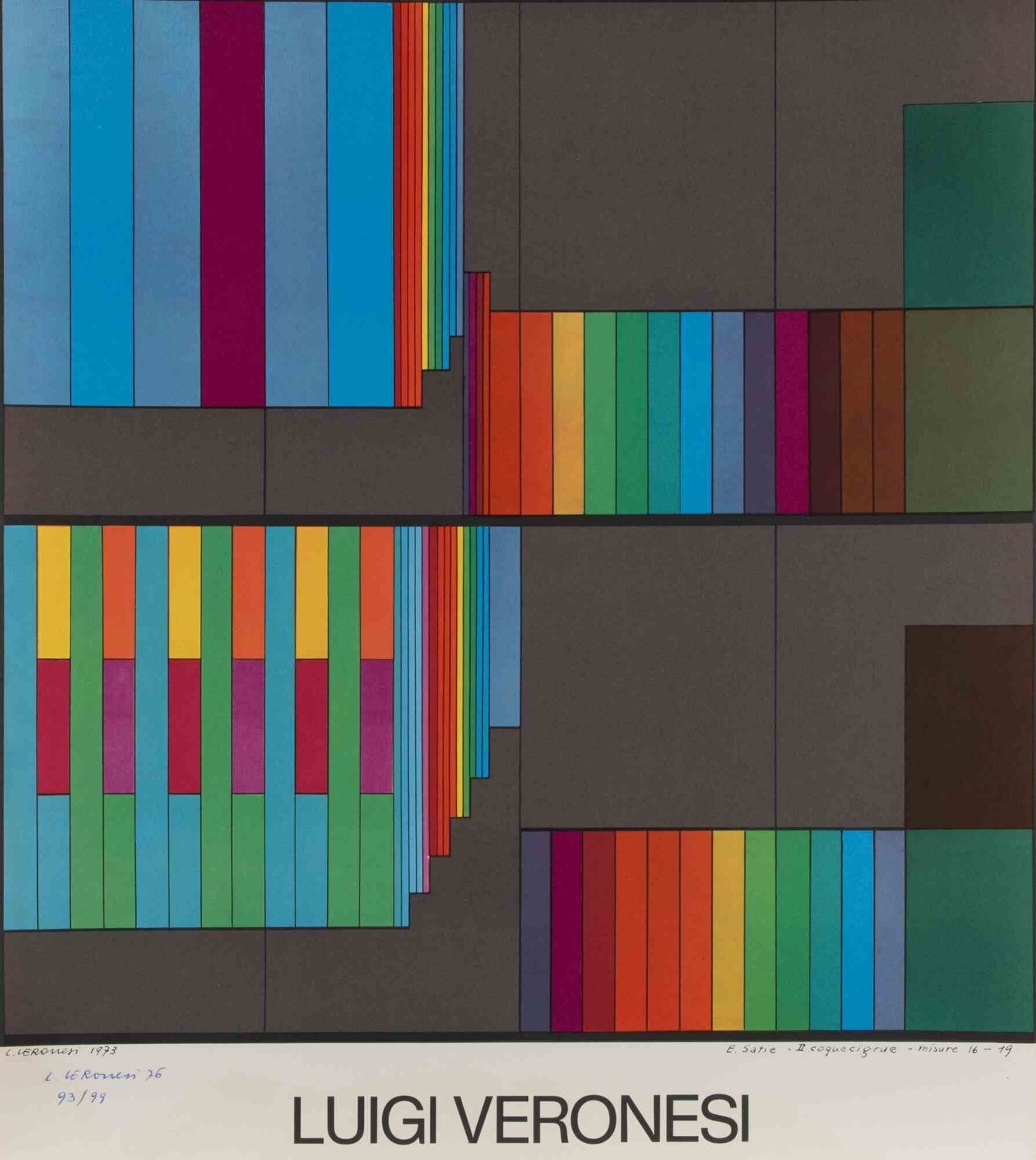 Abstract Composition Luigi Veronesi