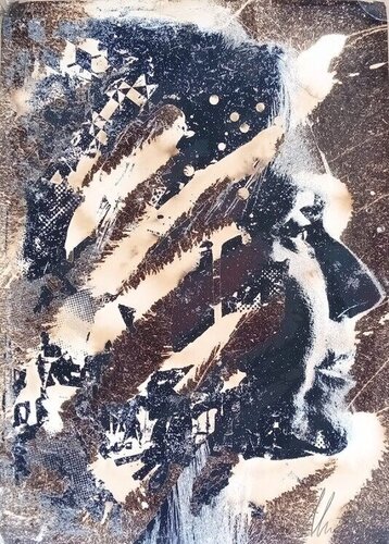 Drip by Vhils, 종이 for Sale on Singulart
