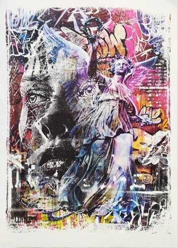 Triumph by Vhils, Print for Sale on Singulart