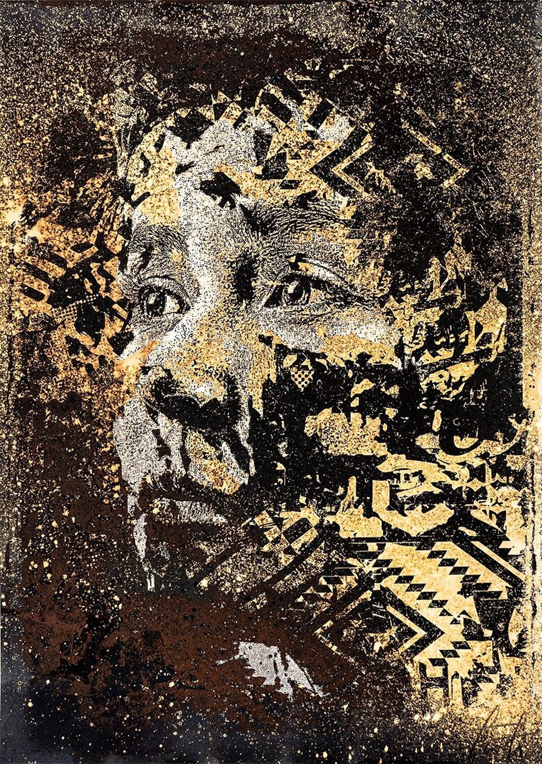 BURST Vhils Impresión en venta
