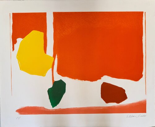 Abstract by Esteban Vicente, Print for Sale on Singulart