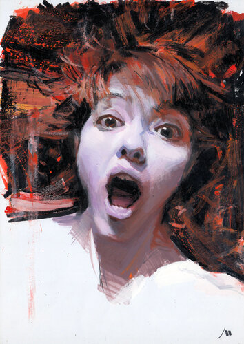 Scream of an Angel von Evgeniy Monahov, Werk auf Papier kaufen auf Singulart