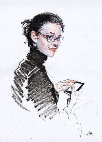 No, I'll not give you my password! by Evgeniy Monahov, Work on Paper for Sale on Singulart