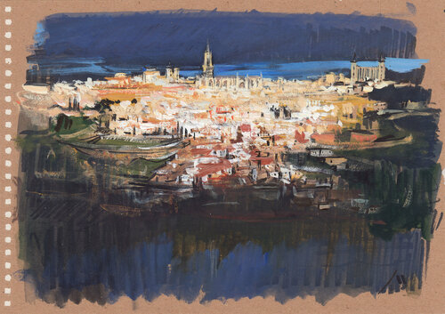 Toledo. The last ray of sunshine before the storm Evgeniy Monahov