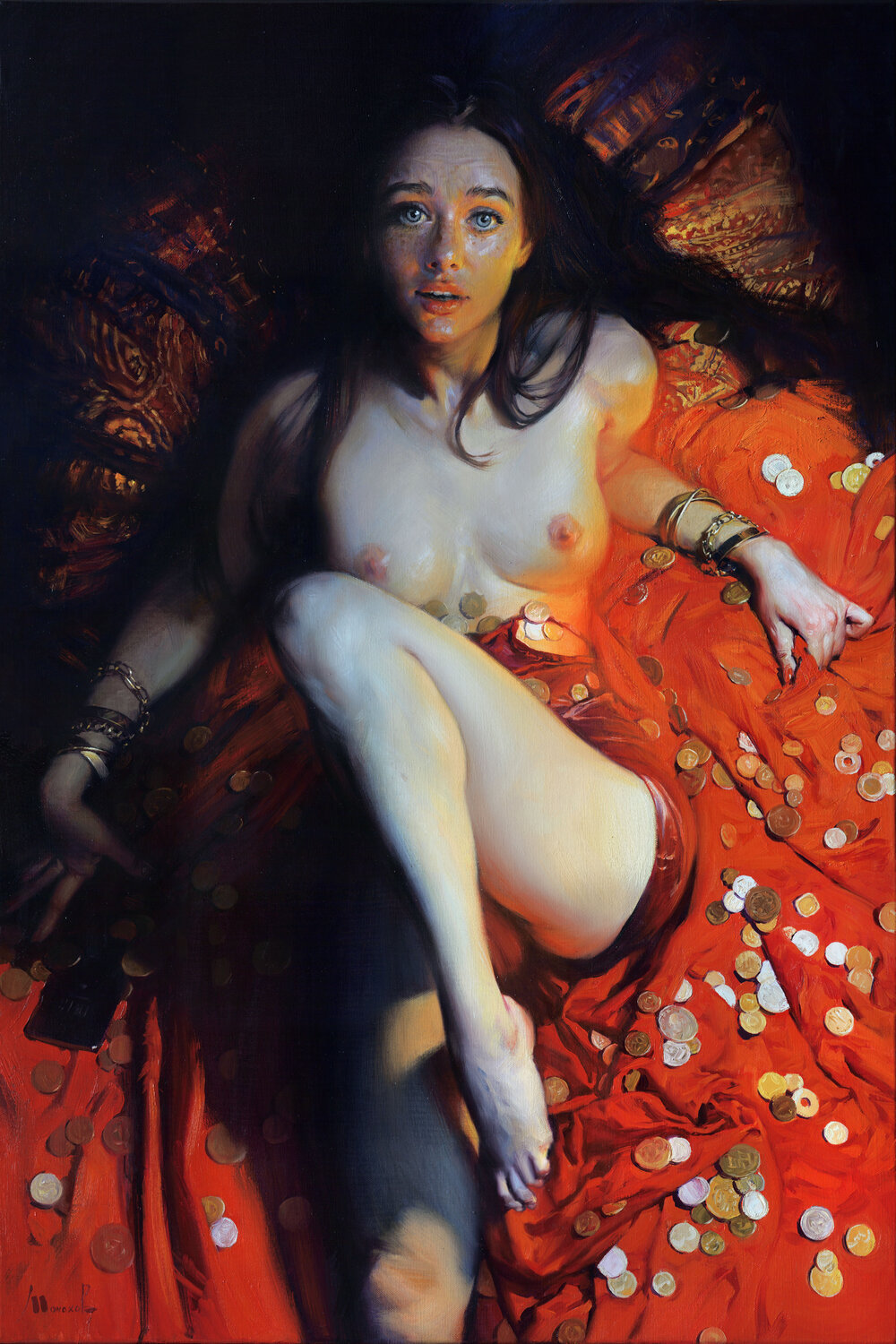 Danae and the Gold Evgeniy Monahov