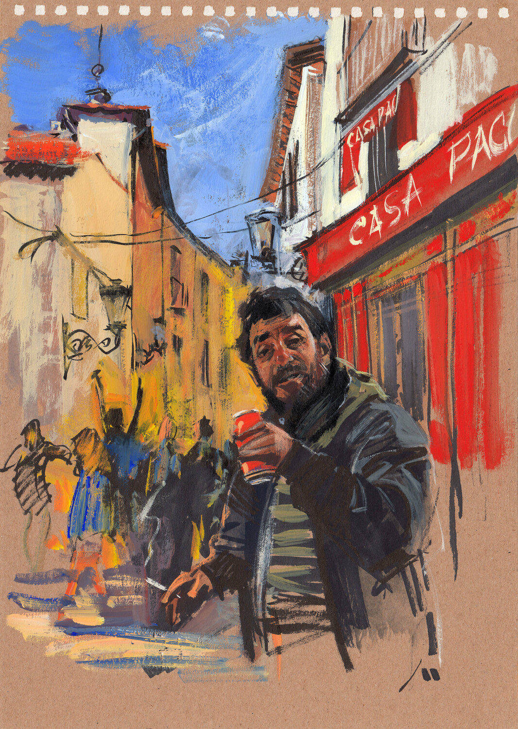 For the good weather in Madrid! Evgeniy Monahov