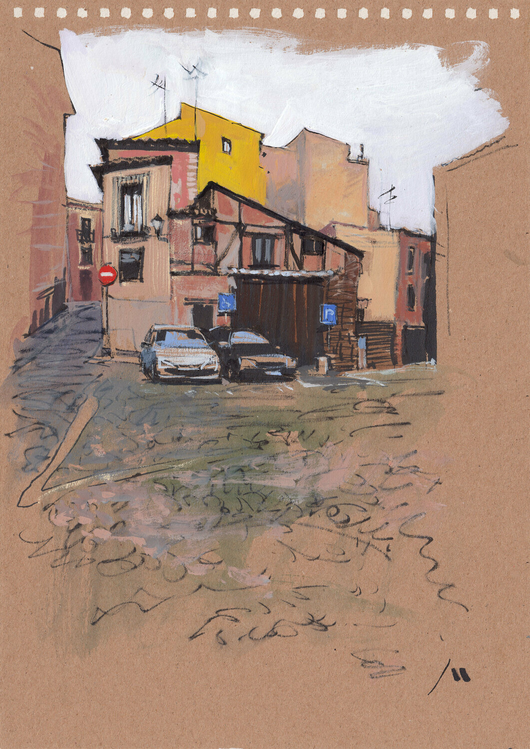 Deserted morning in Toledo Evgeniy Monahov