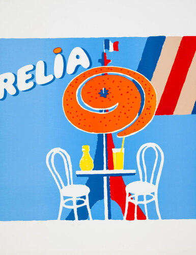Orelia by Bernard Villemot Original von Bernard Villemot, Druck kaufen auf Singulart